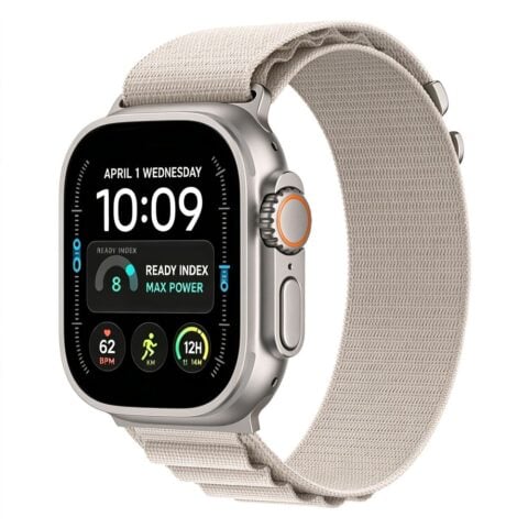 TECH-PROTECT NYLON PRO narukvica APPLE WATCH 6 / 7 / 8 / 9 / 10 / 11/ 12/ SE / ULTRA (44 / 45 / 49 mm) STARLIGHT - Slika 1