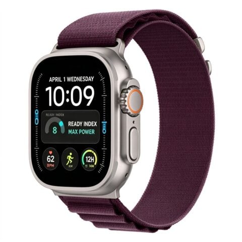 2 TECH-PROTECT NYLON PRO narukvica APPLE WATCH 6 / 7 / 8 / 9 / 10 / 11/ 12/ SE / ULTRA (44 / 45 / 49 mm) DEEP BURGUNDY - Slika 1