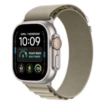 TECH-PROTECT NYLON PRO narukvica APPLE WATCH 6 / 7 / 8 / 9 / 10 / 11/ 12/ SE / ULTRA (44 / 45 / 49 mm) TITANIUM/OLIVE