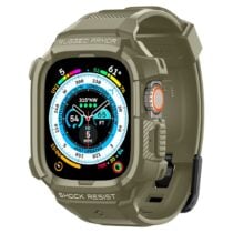 SPIGEN RUGGED ARMOR ”PRO” narukvica / maskica za Apple Watch ULTRA 1 / 2 / 3 / 4 (49 mm) VINTAGE KHAKI
