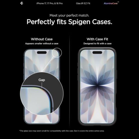 SPIGEN GLAS.TR ”EZ FIT AC” 2 komada za iPHONE 16 Pro / 17 / 17 Pro / 18 Pro - Slika 11