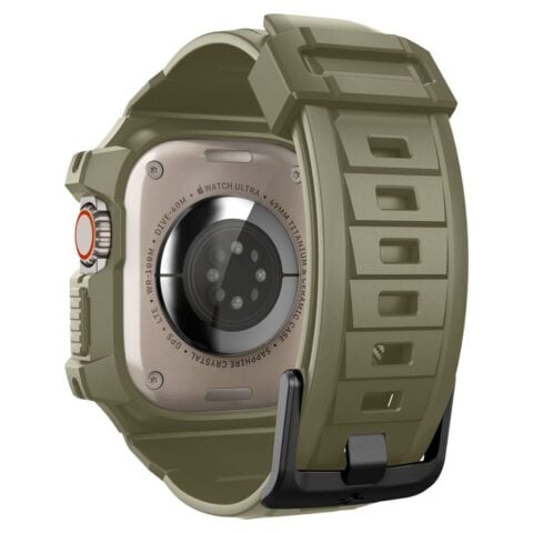 SPIGEN RUGGED ARMOR ”PRO” narukvica / maskica za Apple Watch ULTRA 1 / 2 / 3 / 4 (49 mm) VINTAGE KHAKI - Slika 4