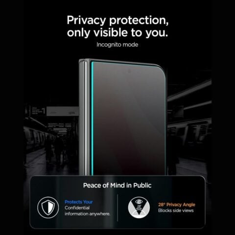 Zaštitna stakla Spigen Glass tR EZ Fit Pro HD, pakiranje od 2 kom. - iPhone Duo (PRIVACY) - Slika 4