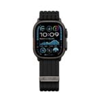 TECH-PROTECT sportski najlonski remen za Apple Watch 8 / 9 / 10 / 11 / SE / ULTRA (44 / 45 / 46 / 49 mm), crni - Slika 3