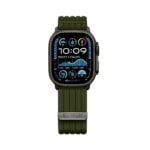 TECH-PROTECT sportski najlonski remen za Apple Watch 8 / 9 / 10 / 11 / SE / ULTRA (44 / 45 / 46 / 49 mm), MILITARY GREEN - Slika 4