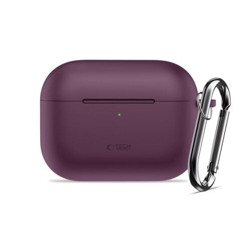 TECH-PROTECT SILICONE HOOK zaštita za APPLE AIRPODS PRO 3 (BURGUNDY) - Slika 4