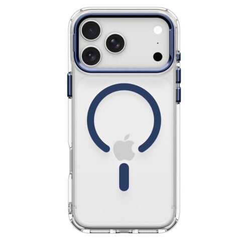 Spigen Ultra Hybrid Optik S MagSafe, prozirna tamnoplava - iPhone 18 Pro / 17 Pro - Slika 4