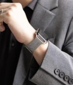 RINGKE METAL ONE MESH remen za APPLE WATCH 8 / 9 / 10 / 11 / 12 / SE / ULTRA (44 / 45 / 46 / 49 mm) silver - Slika 4