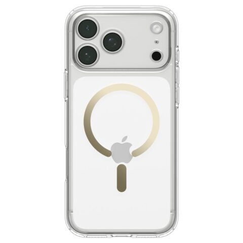 SPIGEN ULTRA HYBRID mag magsafe za iPhone 17 PRO MAX / 18 PRO MAX (clear/gold) - Slika 5