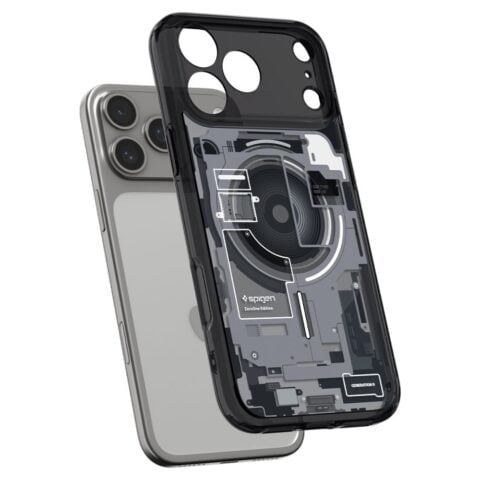 SPIGEN ULTRA HYBRID MAGSAFE zaštita za iPHONE 17 PRO MAX / 18 PRO MAX (crna) - Slika 4
