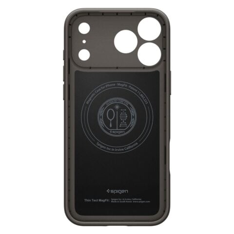 SPIGEN THIN FIT MAG MAGSAFE zaštita za iPHONE 17 PRO / 18 PRO (GUNMETAL) - Slika 5