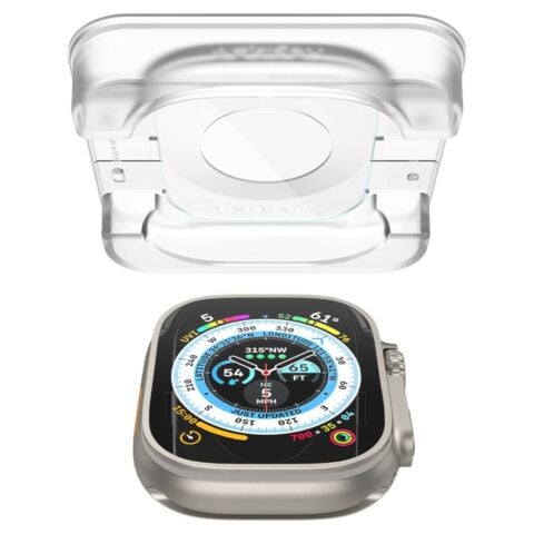 SPIGEN GLAS.TR ”EZ FIT” 2 komada APPLE WATCH ULTRA 1/ 2/ 3/ 4 (49 mm) sa aplikatorom - Slika 5