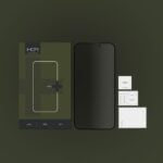 HOFI ANTI SPY GLASS PRO+ kaljeno staklo za  iPHONE 15 PRO MAX (PRIVACY) - Slika 5