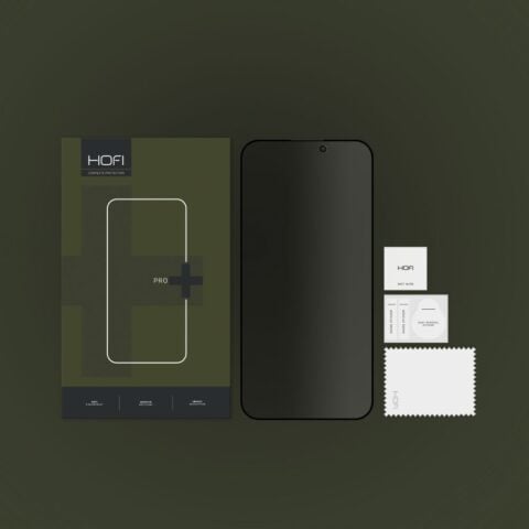 HOFI ANTI SPY GLASS PRO+ kaljeno staklo za  iPHONE 15 PRO MAX (PRIVACY) - Slika 5