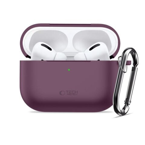 TECH-PROTECT SILICONE HOOK zaštita za APPLE AIRPODS PRO 3 (BURGUNDY) - Slika 5