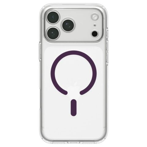 SPIGEN ULTRA HYBRID mag magsafe za iPhone 17 PRO MAX / 18 PRO MAX (clear/burgundy) - Slika 5