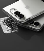 Zaštita za kameru Ringke Camera Full Cover, pakiranje od 2 komada, iPhone Duo, crna - Slika 5
