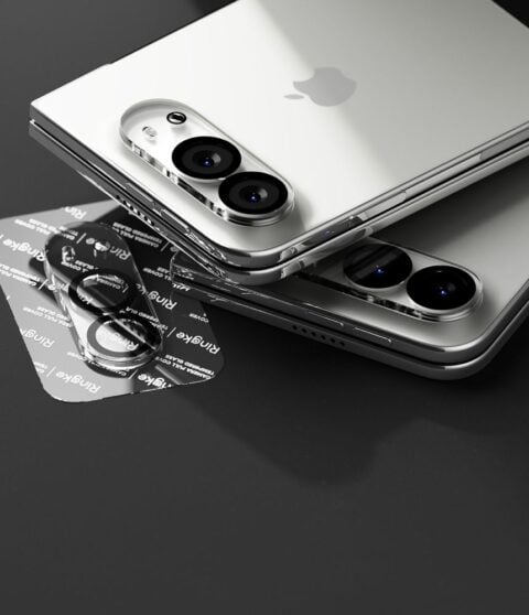Zaštita za kameru Ringke Camera Full Cover, pakiranje od 2 komada, iPhone Duo, crna - Slika 5