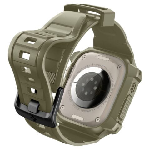 SPIGEN RUGGED ARMOR ”PRO” narukvica / maskica za Apple Watch ULTRA 1 / 2 / 3 / 4 (49 mm) VINTAGE KHAKI - Slika 6