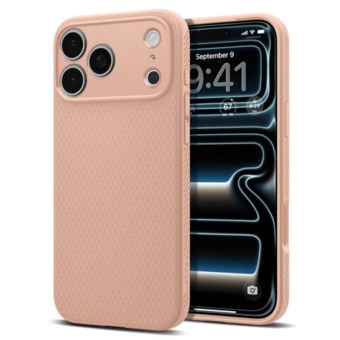 SPIGEN LIQUID AIR zaštita za iPHONE 17 PRO MAX / 18 PRO MAX (ROSE TITANIUM) - Slika 1