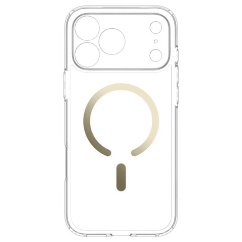SPIGEN ULTRA HYBRID mag magsafe za iPhone 17 PRO MAX / 18 PRO MAX (clear/gold) - Slika 6