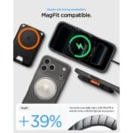 SPIGEN RUGGED ARMOR MAG MAGSAFE za iPHONE 17 PRO / 18 PRO (siva) - Slika 6