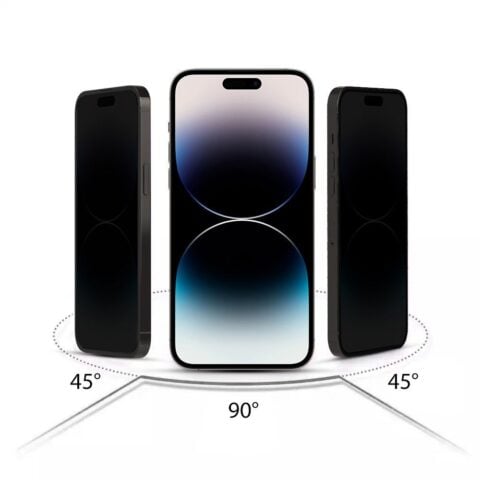 HOFI ANTI SPY GLASS PRO+ kaljeno staklo za  iPHONE 15 PRO MAX (PRIVACY) - Slika 6