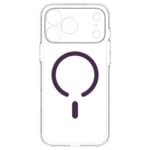 SPIGEN ULTRA HYBRID mag magsafe za iPhone 17 PRO MAX / 18 PRO MAX (clear/burgundy) - Slika 6