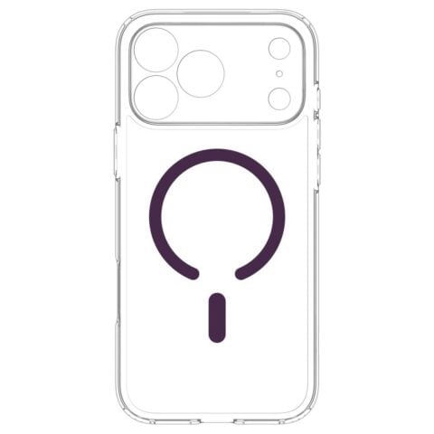 SPIGEN ULTRA HYBRID mag magsafe za iPhone 17 PRO MAX / 18 PRO MAX (clear/burgundy) - Slika 6