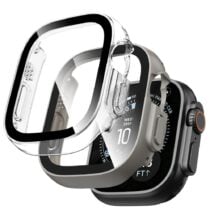 TECH-PROTECT DEFENSE 2-komada APPLE WATCH ULTRA 1 / 2 / 3 / 4 (49 mm) titanium & prozirno