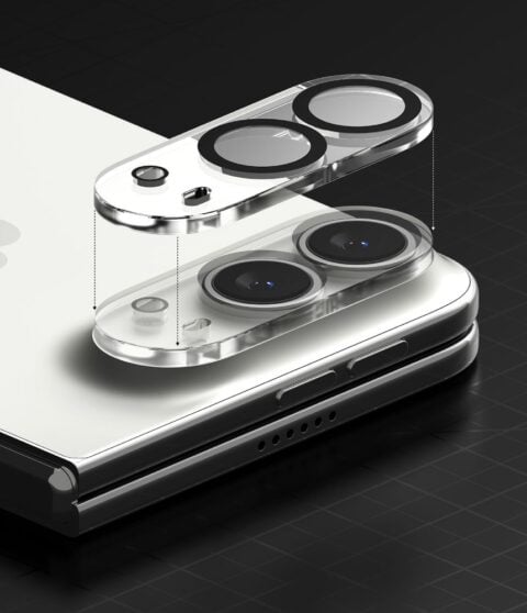 Zaštita za kameru Ringke Camera Full Cover, pakiranje od 2 komada, iPhone Duo, crna - Slika 6