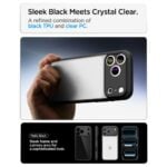 SPIGEN ULTRA HYBRID zaštita za iPHONE 17 PRO MAX / 18 PRO MAX (matte crna) - Slika 7