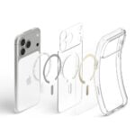 SPIGEN ULTRA HYBRID mag magsafe za iPhone 17 PRO MAX / 18 PRO MAX (clear/gold) - Slika 7