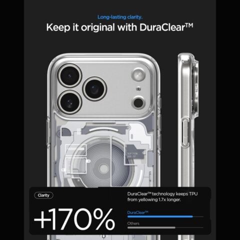 SPIGEN ULTRA HYBRID MAGSAFE zaštita za iPHONE 17 PRO MAX / 18 PRO MAX (ZERO ONE WHITE) - Slika 7