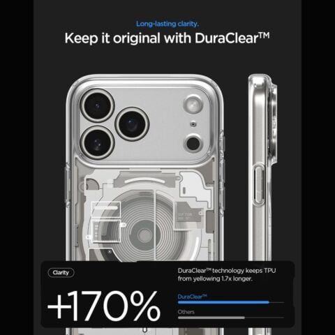 SPIGEN ULTRA HYBRID MAGSAFE zaštita za iPHONE 17 PRO MAX / 18 PRO MAX (NATURAL TITANIUM) - Slika 7