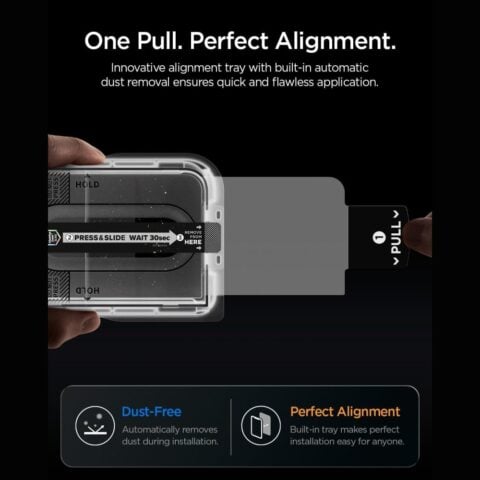 Zaštitna stakla Spigen Glass tR EZ Fit Pro HD, pakiranje od 2 kom. - iPhone Duo - Slika 7