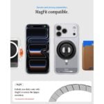 Spigen Ultra Hybrid MagSafe za iPhone 17 Pro Max / 18 Pro Max (classic silver) - Slika 7