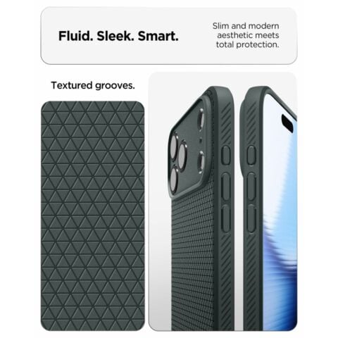 SPIGEN LIQUID AIR zaštita za iPHONE 17 PRO / 18 PRO (ABYSS GREEN) - Slika 7
