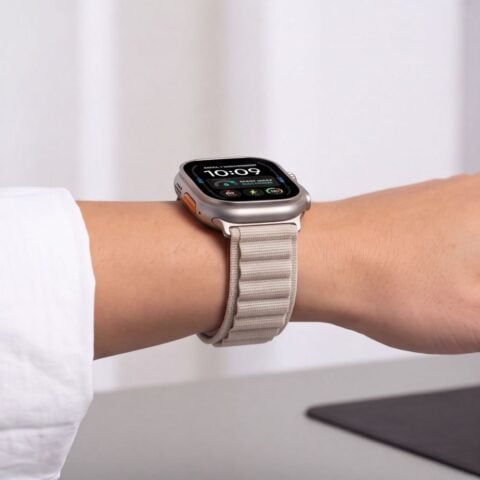 TECH-PROTECT NYLON PRO narukvica APPLE WATCH 6 / 7 / 8 / 9 / 10 / 11/ 12/ SE / ULTRA (44 / 45 / 49 mm) STARLIGHT - Slika 6