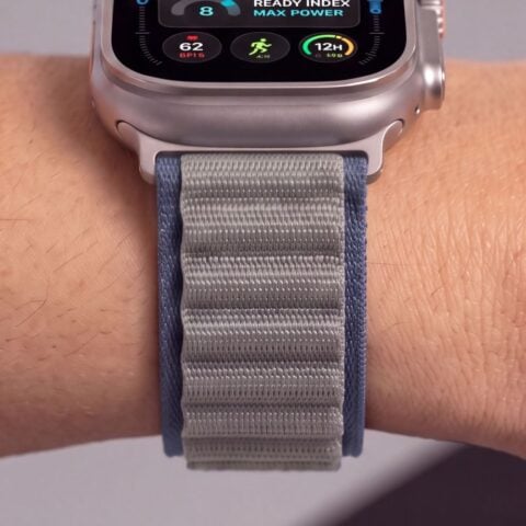 TECH-PROTECT NYLON PRO narukvica APPLE WATCH 6 / 7 / 8 / 9 / 10 / 11/ 12/ SE / ULTRA (44 / 45 / 49 mm) NAVY/GREY - Slika 6