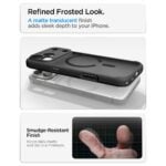 SPIGEN ULTRA HYBRID mag magsafe za iPhone 17 PRO MAX / 18 PRO MAX (frost crna) - Slika 8