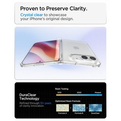 SPIGEN ULTRA HYBRID PRO zaštita za iPHONE DUO (prozirna) - Slika 7