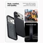 SPIGEN NANO POP MAG MAGSAFE zaštita za iPhone 17 PRO MAX / 18 PRO MAX (BLACK SESAME) - Slika 8