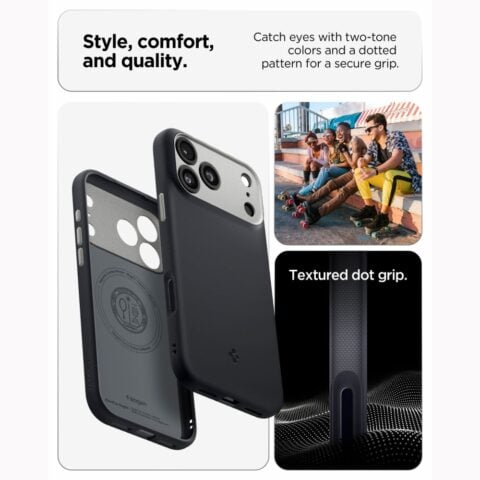 SPIGEN NANO POP MAG MAGSAFE zaštita za iPhone 17 PRO MAX / 18 PRO MAX (BLACK SESAME) - Slika 8