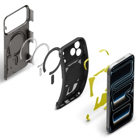 SPIGEN TOUGH ARMOR T MAGSAFE stražnja maska za iPhone 17 Pro / 18 Pro (GUNMETAL) - Slika 8