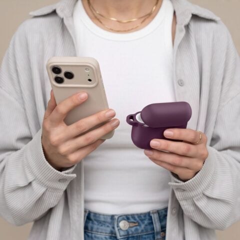 TECH-PROTECT SILICONE HOOK zaštita za APPLE AIRPODS PRO 3 (BURGUNDY) - Slika 8