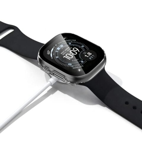 TECH-PROTECT DEFENSE 2-komada APPLE WATCH ULTRA 1 / 2 / 3 / 4 (49 mm) titanium & prozirno - Slika 8