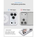 Spigen Ultra Hybrid MagSafe za iPhone 17 Pro Max / 18 Pro Max (classic silver) - Slika 8