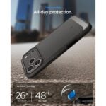 SPIGEN RUGGED ARMOR MAG MAGSAFE za iPHONE 17 PRO / 18 PRO (siva) - Slika 9