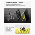 SPIGEN TOUGH ARMOR T MAGSAFE stražnja maska za iPhone 17 Pro / 18 Pro (GUNMETAL) - Slika 9